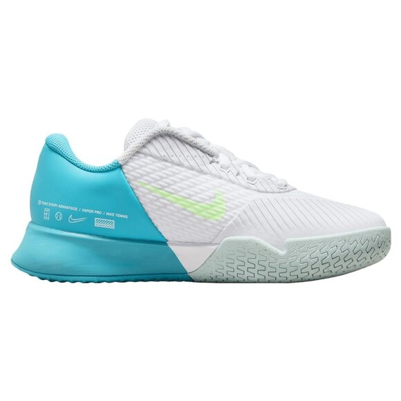 Nike Court Vapor Pro 2 - Size 12 Women Tennis Shoe White Ice Jade DR6192-103 NEW - Picture 4 of 9
